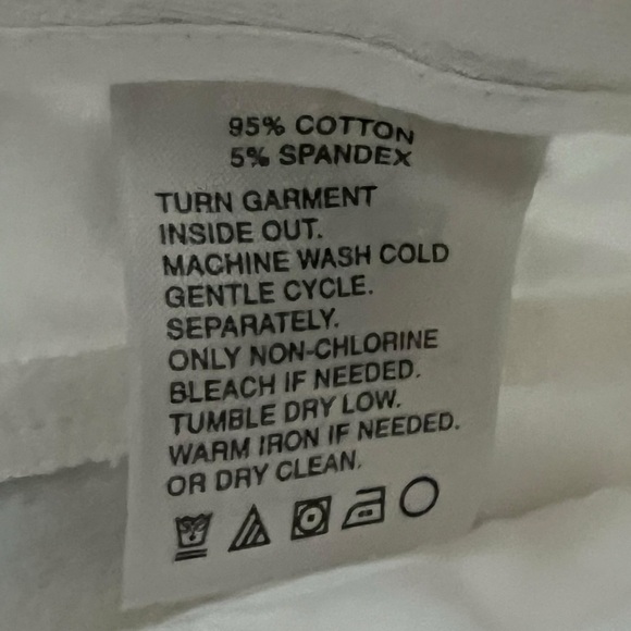 Vintage Classiques Entier Women’s White Denim Jeans - Picture 5 of 5